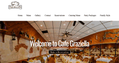 Desktop Screenshot of cafegraziella.com